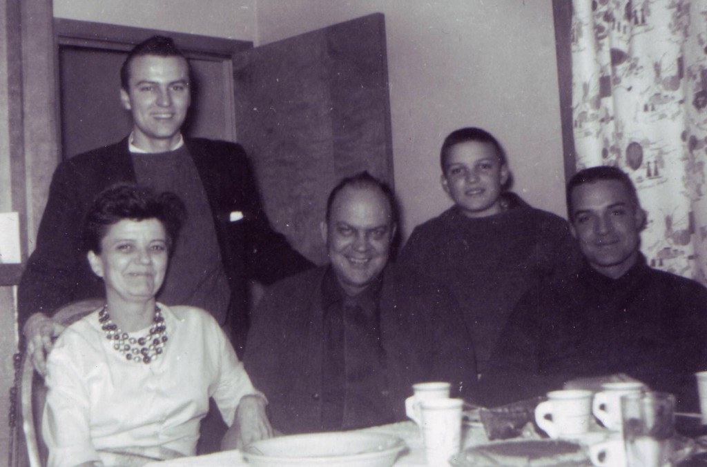 Ray & Charlotte Kobler Family about 1960