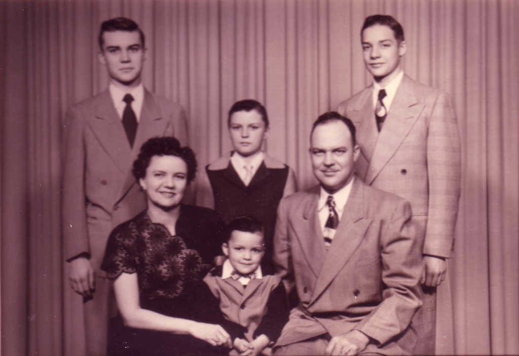 Ray & Charlotte Kobler Family 1952